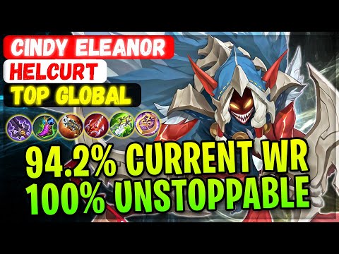94.2% Current Win Rate 100% Unstoppable [ Top Global Helcurt ] Cindy Eleanor - Mobile Legends Build
