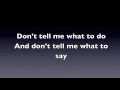 Grace You Don T Own Me Suicide Squad Lyric