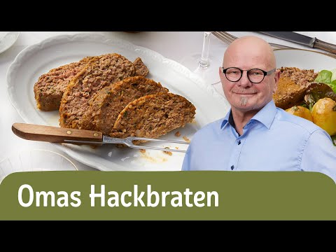 Omas Hackbraten mit Soße – deutsche Hausmannskost 🧓 | REWE Deine Küche