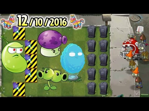 Plants vs Zombies 2 - LVL1 Plants vs Pinata Party 12/10/2016 (December 10th)