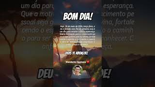 BOM DIA! TENHA FÉ EM DEUS #fé #deus #mensagem #deustemumapalavrapravoce