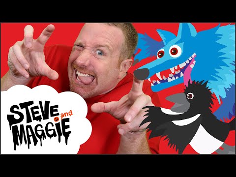Haunted House for Kids with Steve and Maggie | Halloween Mr Sun Trick or Treat | Wow English TV