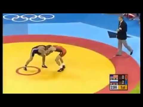 Olympic Games 2004 final Stephen Abbas USA And Mavlet Batirov RUS