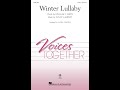 Winter Lullaby (2-Part Choir) - Arranged by Laura Farnell
