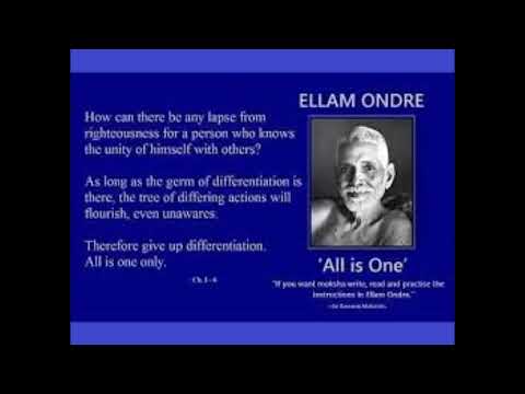 Ellam Ondre - All Is One - Chapters 1 and 2