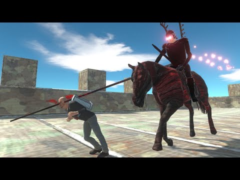 Escape from DARK KNIGHT - Escape from Monster - Animal Revolt Battle Simulator