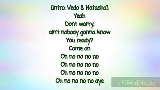 Vedo Ft. Natasha Mosley - 4 Walls (Lyrics)