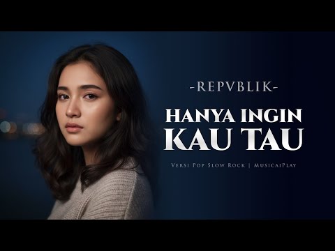 Hanya Ingin Kau Tau – Repvblik | AI Female Slow Rock Cover (Melancholic Version)