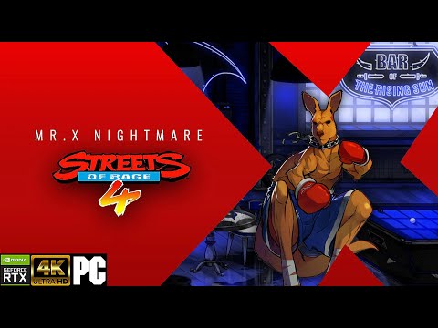 PLAY AS ROO NOW! How to Unlock Roo in Street Of Rage 4 Mr. X Nightmare DLC - [ PC 4K NO COMMENTARY ]