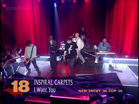 Inspiral Carpets & Mark E. Smith - I Want You TOTP 03.03.1994