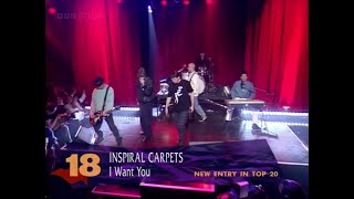 Inspiral Carpets &amp; Mark E. Smith - I Want You TOTP 03.03.1994