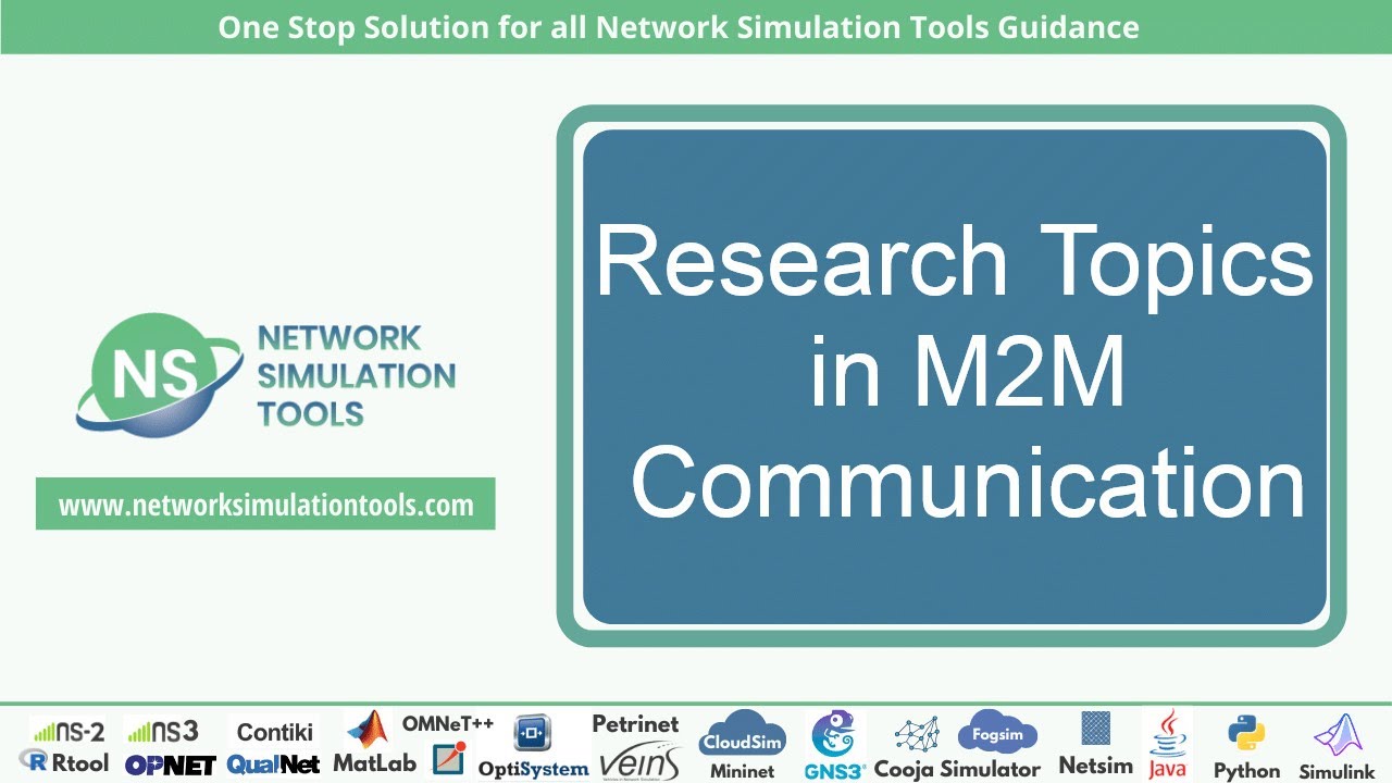 Research Topics in M2M Communication | PhD Research Topics in M2M Communication Projects