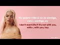 KAROL G, Tiësto - Contigo English Lyrics Translation + Español Letras