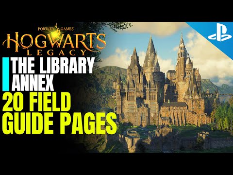 The Library Annex All 20 Field Guide Pages Locations | 𝐇𝐨𝐠𝐰𝐚𝐫𝐭𝐬 𝐋𝐞𝐠𝐚𝐜𝐲