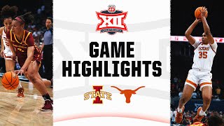 Iowa State vs. Texas | Phillips 66 Big 12 Women's Basketball Championship | March 12, 2024