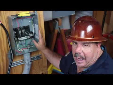 How to Wire a 30 Amp Subpanel