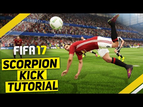 FIFA 17 SCORPION KICK TUTORIAL - THE SECRET TRICK TO SCORE SCORPION KICKS IN FIFA 17