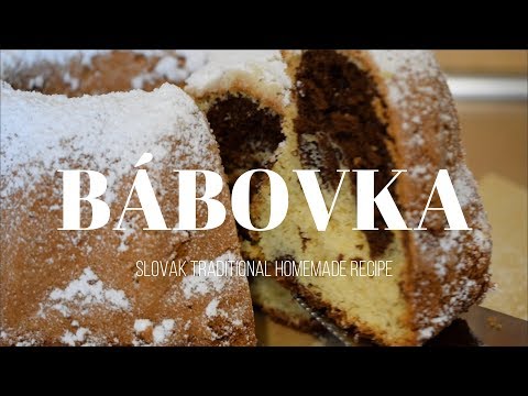Bábovka (Typical Slovak cake)
