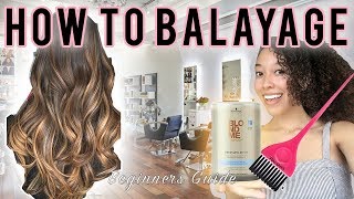 How To Balayage For Beginners!!!