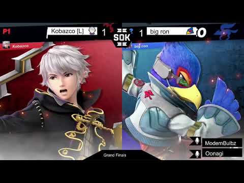 big ron (Falco) vs. Kobazco (Robin) - Grand Finals - Survival of Kin 11