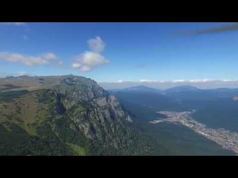 Sinaia Cota 2000 from drone view