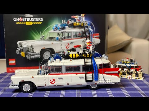 LEGO 10274 - ECTO-1 SOS Fantômes - Stop Motion Speed Build