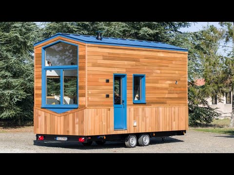 Amazing Beautiful Two Tiny House On Wheels By Baluchon | Living Design Tiny House
