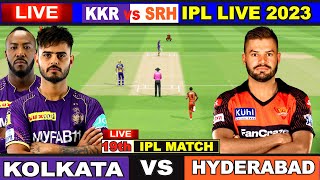 Live: KKR Vs SRH, Match 19, Kolkata | IPL Live Scores & Commentary | IPL LIVE 2023 | 1st Innings
