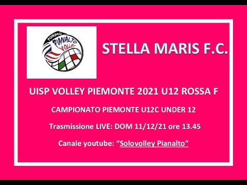 UNDER 12  PIANALTO ROSSA - STELLA  MARIS FC _  UISP VOLLEY PIEMONTE CAMPIONATO 2021/22
