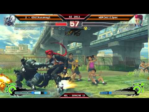 GSU|Kusanagi x WDM|Willtupac - NSL R13 - SSF4 AE 2012