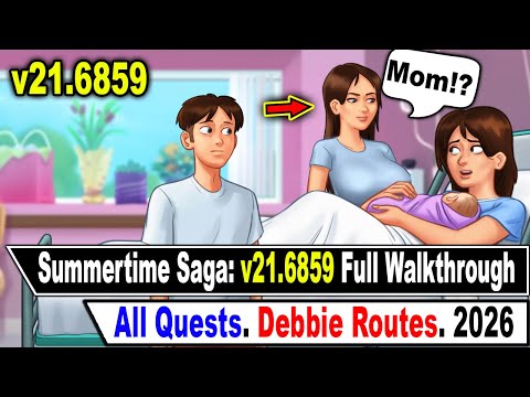 Summertime  Saga: v21.6859 Full Walkthrough [Full Guide]