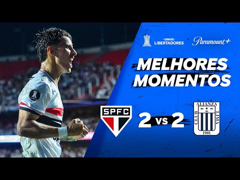 Gols e lances de São Paulo x Alianza Lima