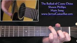 Shawn Phillips Ballad of Casey Deiss Intro Lesson