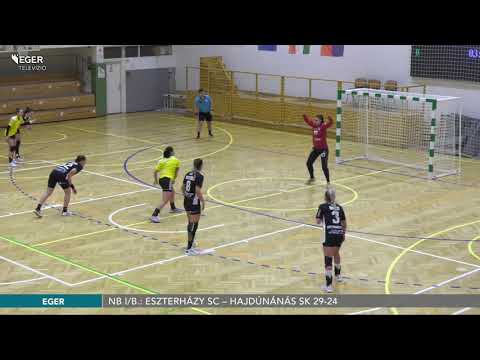 NB I/B.: Eszterházy SC – Hajdúnánás SK 29-24 - 2021.02.17.