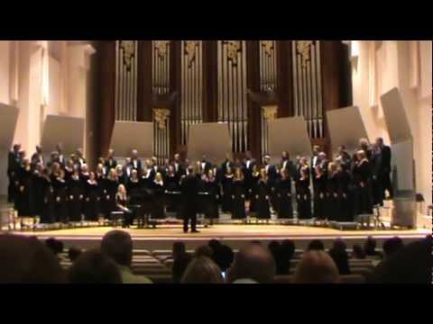 Baylor University A Cappella Choir 10/25/2012 _the battle of jericho