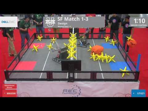 2017 VEXU Design SF1-3 - MASON1 vs UTGZ1 - 52 to 0