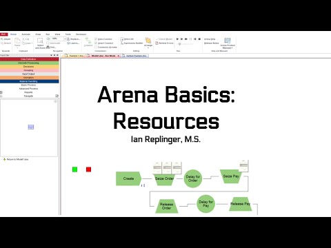 Arena Basics: Resources, Scheduling, Failures, and Animations