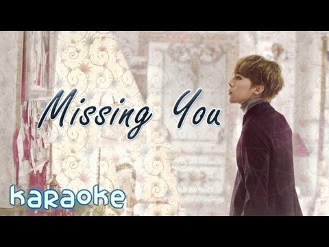 G-Dragon - Missing You [karaoke]