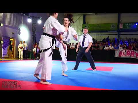 Nika Bondarenko vs Natalia Stachowicz | Women -65kg | 36th European Karate Kyokushin Championships
