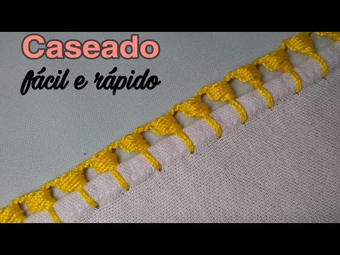 EASY AND QUICK CROCHET BUTTONHOLE #119