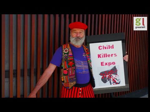 A welcome to the merchants of death at the 2025 Indo Pacific Naval Expo