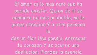 Angelito by Aventura w/ lyrics