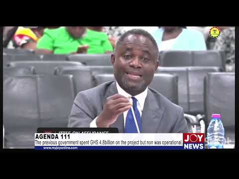 Agenda 111: The previous government spent GHS 4.8billion on the project but non was operational.