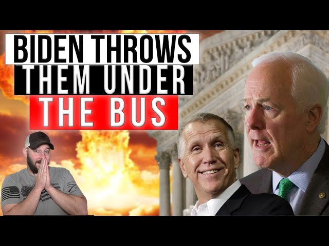 Biden Admin Throws RINO Gun Controlling Senator UNDER THE BUS... FOR HIS GUN CONTROL BILL...