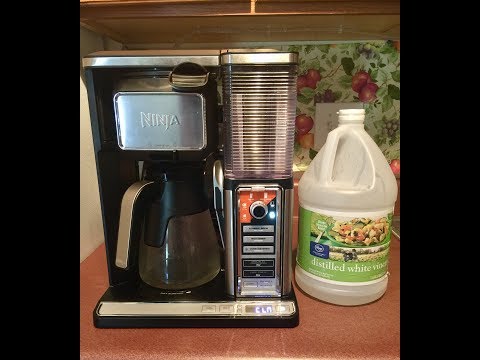 image-How do I get the clean light to go off on my Ninja coffee maker?
