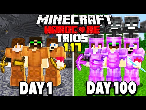 Surviving 100 Days in 1.17 Hardcore Minecraft?!