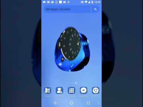 Blue Crystal Launcher Theme Video
