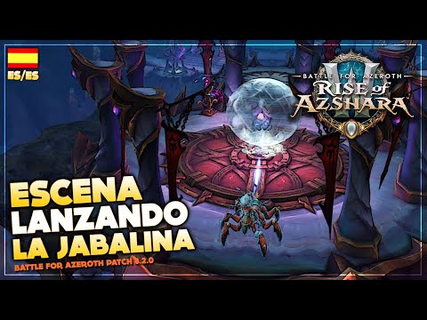 Escena Nazjatar - Lanzando la jabalina | Parche 8.2 el Resurgir de Azshara