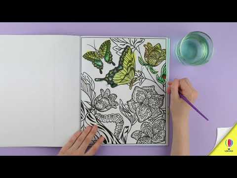 Відео огляд Butterflies Magic Painting Book [Usborne]