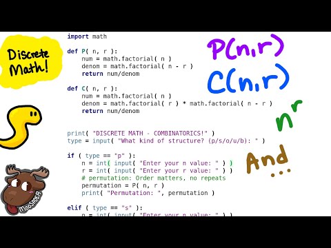 Solving Discrete Math Combinatorics Problems With Python